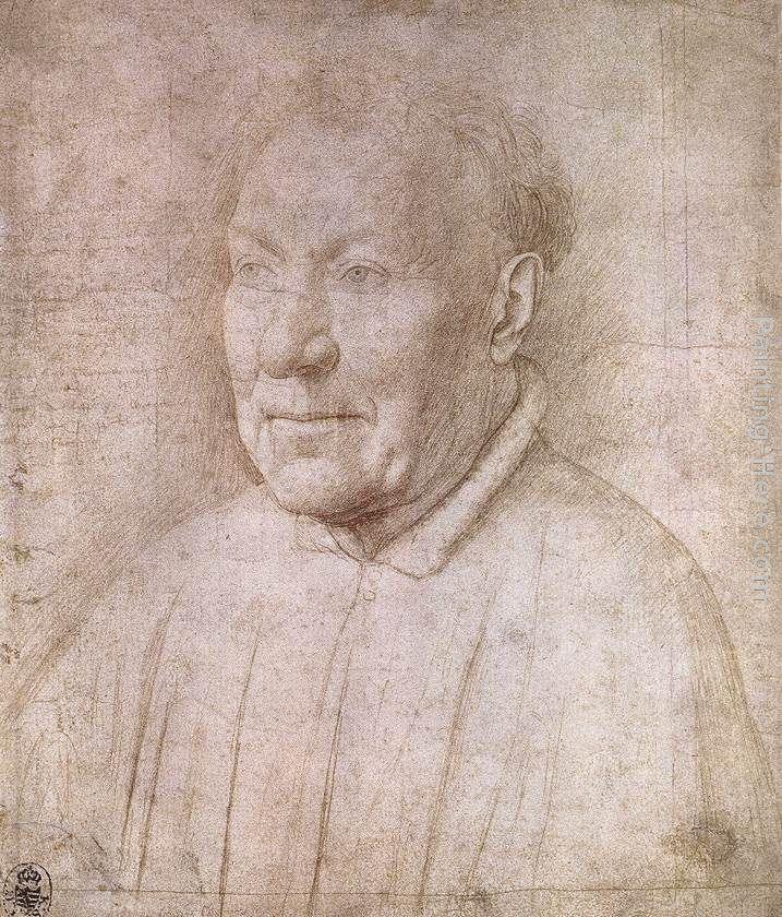 Jan van Eyck Portrait of Cardinal Albergati